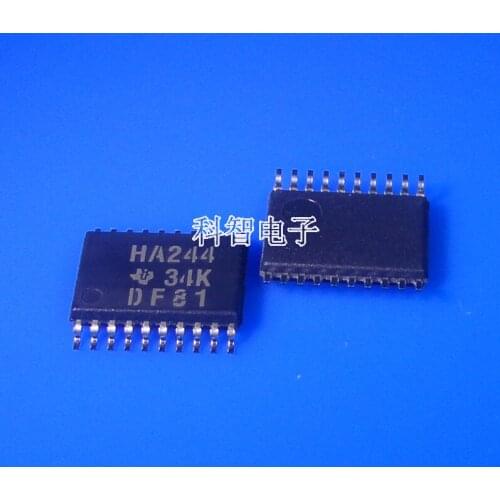 10pcs/lot 100% New&original SN74AHC244PWR Marking:HA244 TSSOP20