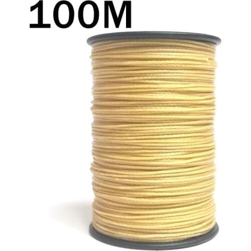 100M 8 Braided aramid fiber flame-retardant fireproof wire Kevlar sewing thread High temperature resistance thread customed size