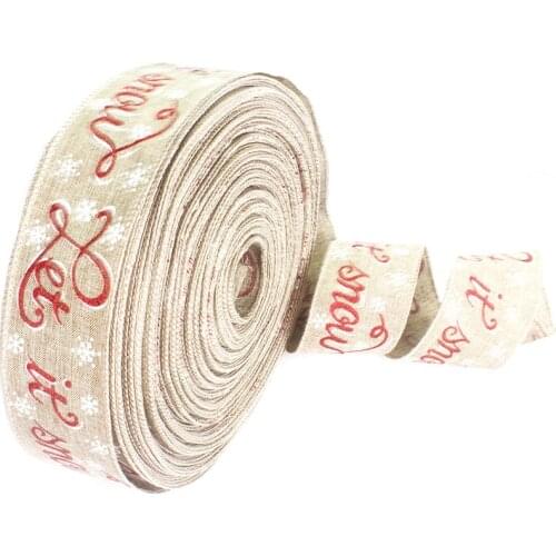 2 Yard Have words Jute Burlap Ribbons DIY Handmade Crafts Hessian Twine Rope Cords Rustic Wedding Birthday Party Decoration 63mm