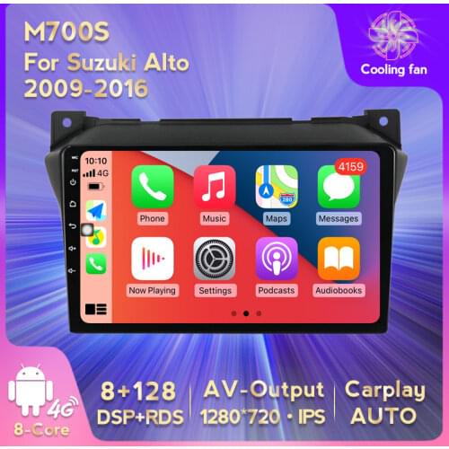 4G LTE Android For Suzuki alto 2009 2010 2011 2012 2013 2014 2015 2016 Multimedia Stereo Car DVD Player Navigation GPS Radio
