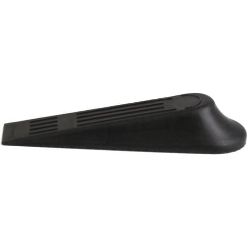 5 Pcs Black Plastic Door Window Stopper Stopper Wedges Jam Block Home Office
