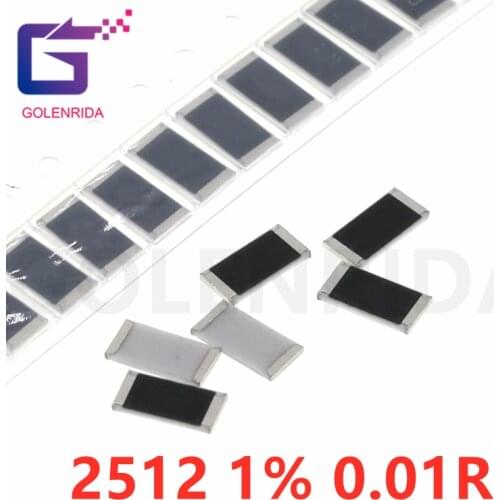 50PCS 2512 SMD Resistor 1% 1W 0.01R 0.01 ohm 10mR R010