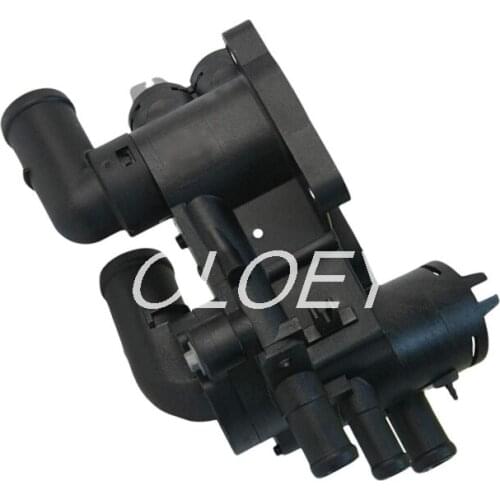 Aluminum Engine Cooling Thermostat Housing Cover Assembly 032121111AP for V W POLO SEAT IBIZA SKODA FABIA