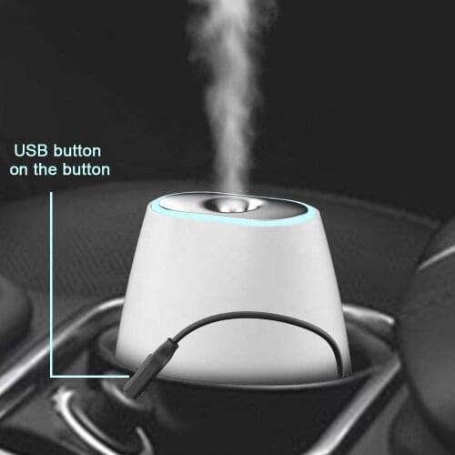 Car Aroma Diffuser Humidifier USB Ultrasonic Essential Oil Aroma Diffuser Anti-dumping Creative Desktop Humidifier