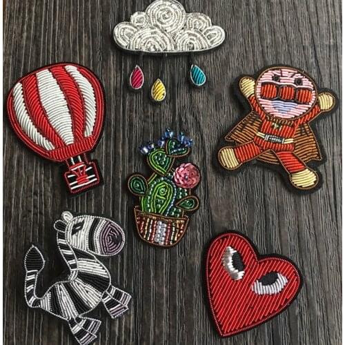 Brooch unisex apparel accessories pectoral flower brooch handmade silk India buiter