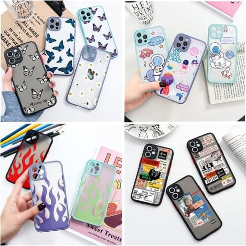 Case For iPhone 12 Pro Mini XR 10 X XS Max 7 8 6S 6 Plus SE 2020 Cover For iPhone 11 Pro Max Case Hard PC Back Cover Funda Shell