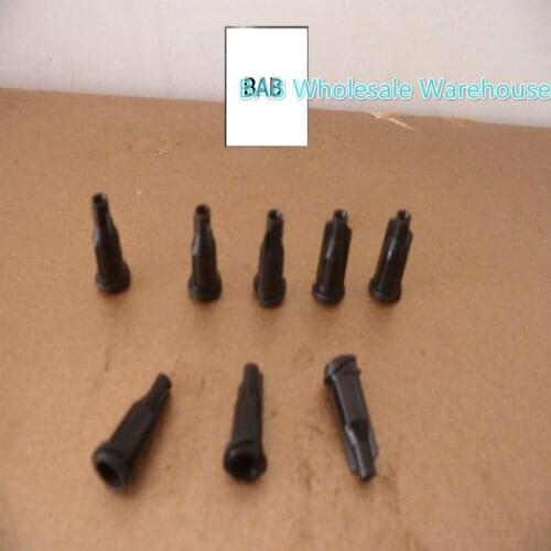 Black color 1000 pcs/lot Dispensing Syringe Barrel Tip Caps with Luer Lock/Screw Type Connection