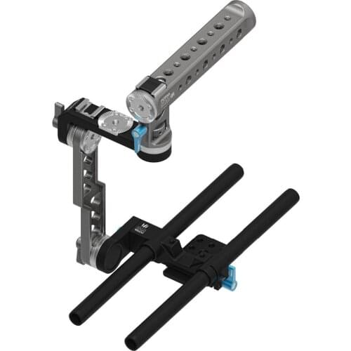 FOTGA DP500 Mark III 3 Camera Handle Cage Hand Grip Rig fr BMPCC 5D A7 II ILCE-7