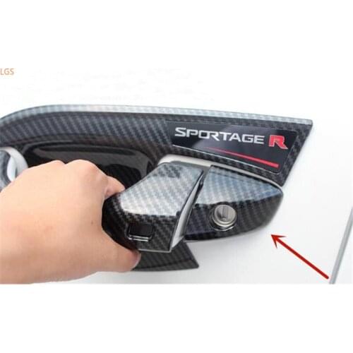 For Kia Sportage R 2018-2019 High-quality ABS Chrome Door bowl handle Anti-scratch protection decoration car accessories