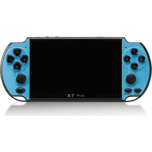 69HA X7Plus 5.1 Inch Colorful Screen Game Console Dual Rocker Handheld Retro Game Host Machine for Gaming Lovers Toys Gifts