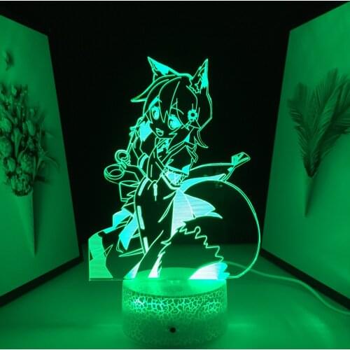 Beautiful Girl Figure Ornaments Acrylic Panel 3D LED Lamp Home Decoration Night Light for Couple Children Festival Birthday Gift