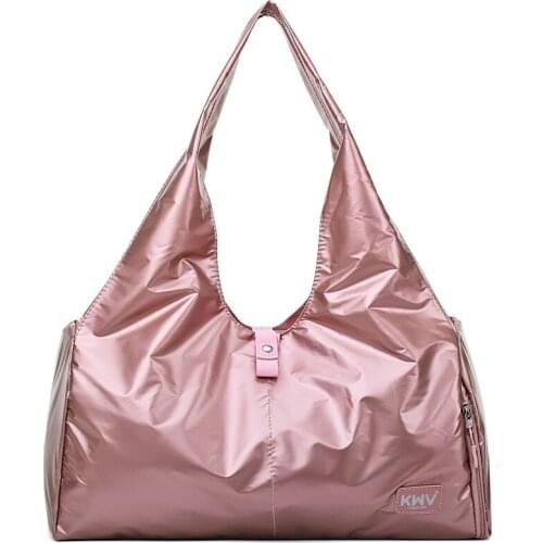 Fashion Bright Shoulder Bag Women Sports Yoga Bags High Capacity Men Travel bag Fitness Bags