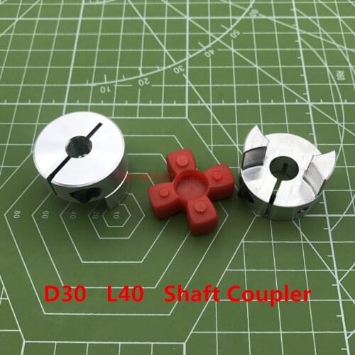 2021 New Arrival Rolamentos Thrust Bearing 1pcs D30 L40 Cnc Flexible Jaw Spider Plum Coupling Shaft Coupler 5mm To 14mm Stepper