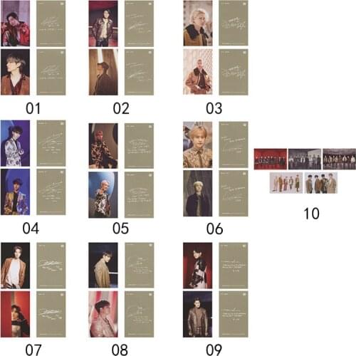 New 2/5Pcs/set KPOP SUPER JUNIOR New Album TIMLESS Photo Card PVC Cards Self Made LOMO Card Photocard