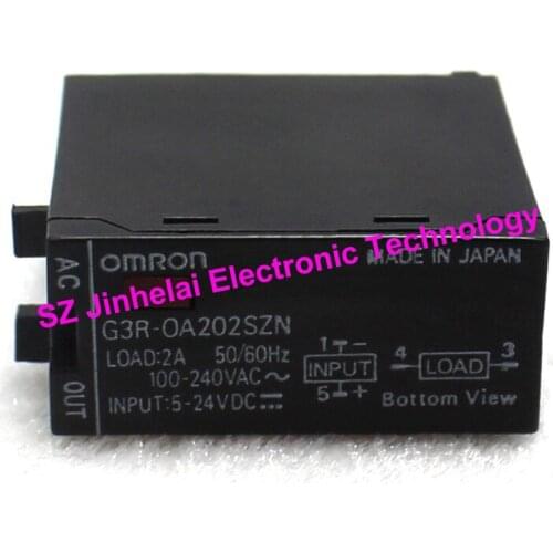 Authentic original G3R-OA202SZN OMRON Solid state relay output type G3R-0A202SZN 5-24VDC