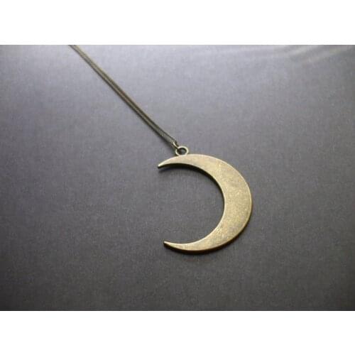 Boho Necklaces,Women Layered and Long Necklace,CRESCENT MOON Layered Necklace Boho Jewelry,Women Long Necklace,Men Long Necklace