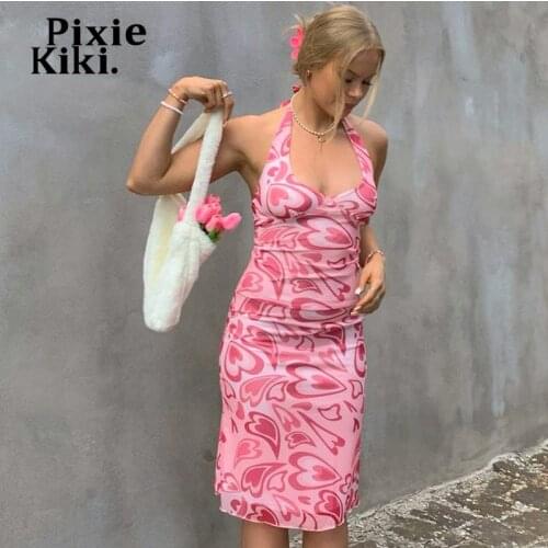 Открытые летние платья PIXIEKIKI China At AliExpress