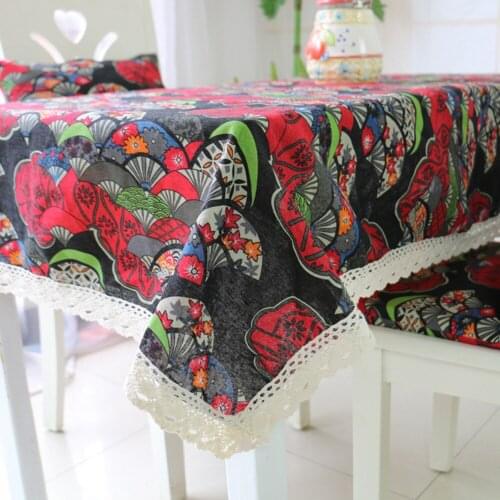 Cotton And Linen Printed Tablecloth Coffee Table Table Decoration Cover Cloth Fabric Tapete Mantel Mesa