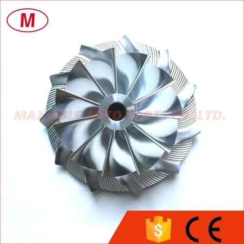 TD05H 155G6 47.05/68.01mm 11+0 blades Forward High Performance Turbo Aluminum 2618/Milling/Billet Compressor wheel 49378-01642