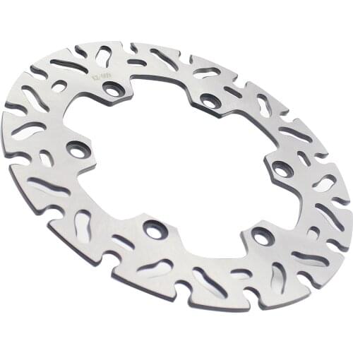 Motorcycle Silver Stainless Steel 220mm Rear Brake Disc Rotor For YAMAHA TTR250 DT200 DT230 WR200