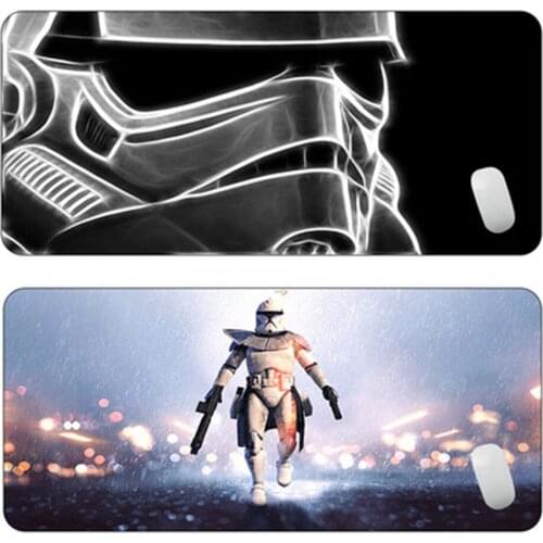 Xxl Gaming Mousepad with Star Wars HD Pattern, Tappetino Large Keyboard Mat for Notbook Computer or desk(900x300)