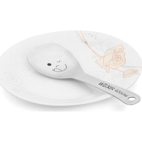 1PC 21x6.6cm Stainless Steel Spoon Big Dinner Soup Spoon Ladle Dessert Table Spoon for Kids Restaurant Kitchen Tableware KX 150