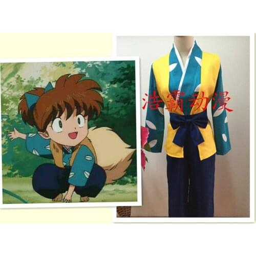2016 Inuyasha Shippou Cosplay Costume Customized