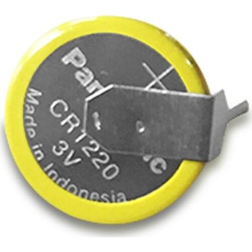 5PCS Button lithium battery CR1220 H-type welding feet 3V battery CR1220