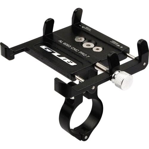 GUB PRO7 Bike Accessories Mobile Phone Holder For Bicycle Handlebar Aluminum Alloy Iphone Bracket Motor Bike Phone Stand mount