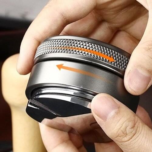 Coffee Distributor Stainless Steel Coffee Leveler Adjustable Espresso Distributor Barista Espresso Maker Portafilter Accessories