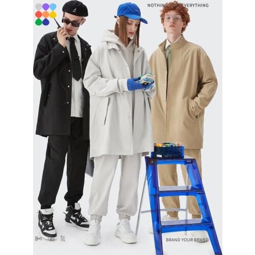 INFLATION Winter Windproof Jacket Set Men Women Tracksuit 2021 Trendy Loose Cargo Jogger Suit Men Two Pieces Outfits