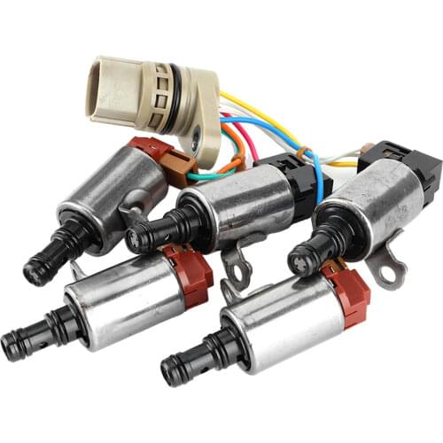 Automatic Durable Transmission Master Solenoid Set Easy Installation for Honda Accord 2002-2014 2007-2011 Replacement