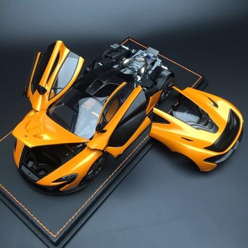 AUTOART 1:18 McLaren P1 Supercar High-end Supercar Model Collection Ornaments Simulated Alloy Car Model collect gifts