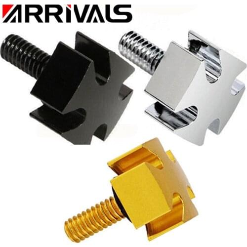 Motorcycle 1/4" Seat Cross Screw Bolt for Harley Sportster Softail Dyna Wide Glide Roadking Streetbob Street Bob