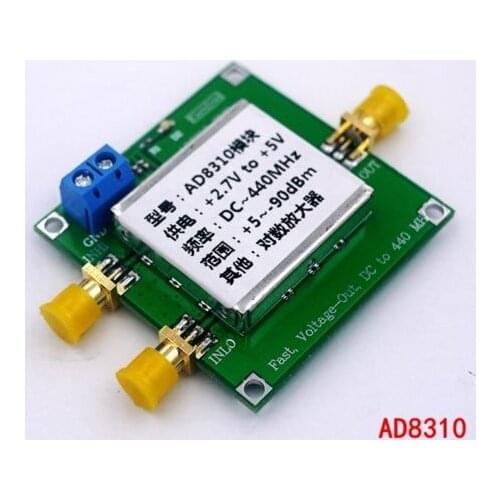 NEW AD8310 90 dB DC to 440 MHz voltage output logarithmic amplifier