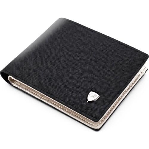 New Fashion Short Wallet For Men Cross Pattern PU Male Purse Korean Style Multi-card Holder Men Wallet Slim Cartera Hombre