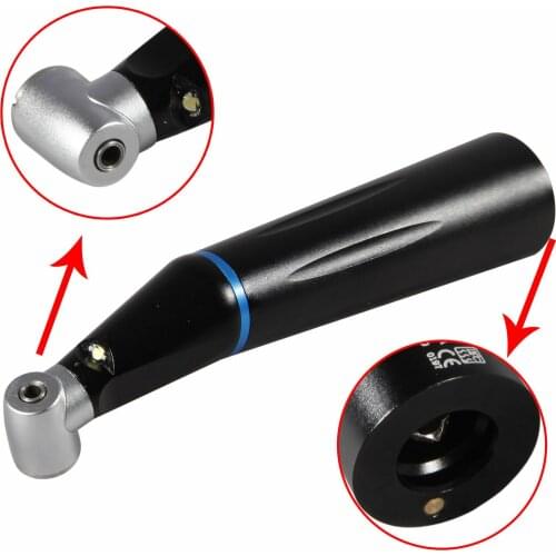 KAVO E-TYPE Dental Fiber Optic LED Slow Low Speed Contra Angle Handpiece Inner water Spary Turbine 1:1