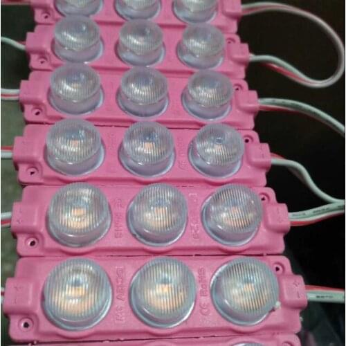 Led Module 3LEDs 3030 SMD DC 12V 3W Waterproof injection Modules Advertising Light for LED Sign