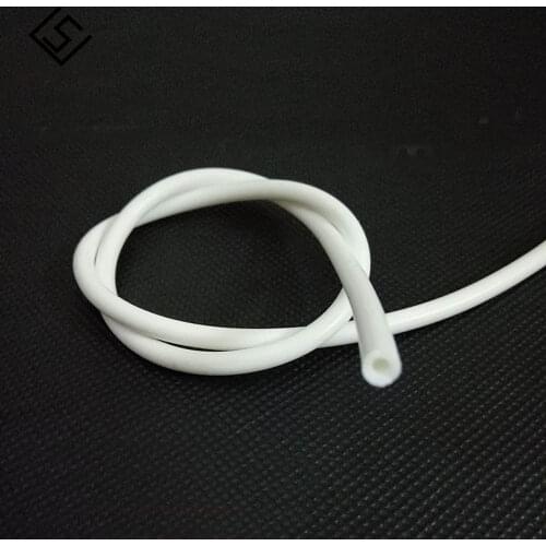 10meters/lot 4mm x 2mm Eco Solvent Ink Pump Tube pipe for Roland Mutoh Mimaki plotter printer Soft white silicone hose tubing