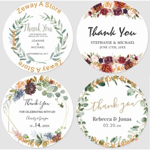 100 pcs, Personalised, Custom Stickers, Favors Boxes Labels, Logo, Photo, Wedding Stickers, Kraft, Clear
