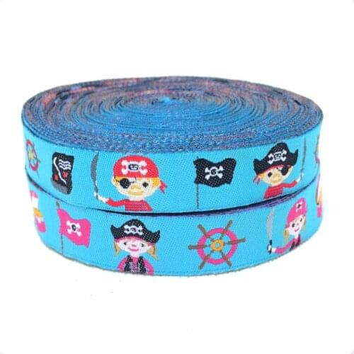 5/8" (16mmX10yards) Zakka handmade accessories laciness ribbon Jacquard Ribbon with buletrees girl ZERZEEMOOY KTZD15102420