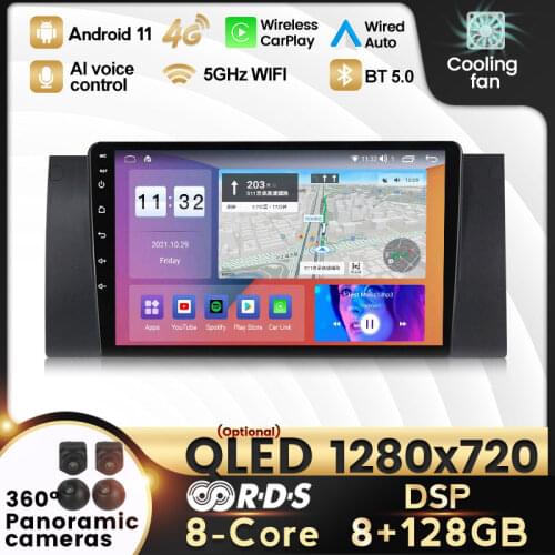 Android 10.0 Octa Core DSP IPS Car Multimedia for BMW E53 E39 X5 Autoradio 4G RAM 64G ROM with RDS Radio GPS BT 4G wifi