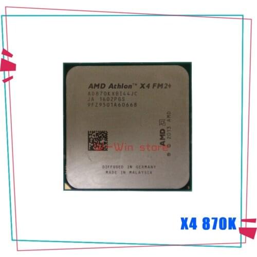 AMD Athlon X4 870K 3.9 GHz Quad-Core CPU Processor AD870KXBI44JC Socket FM2
