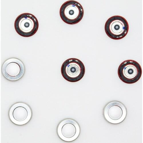 10mm Speaker unit 10mm dynamic speaker PU+LCP composite membrane center hole bass unit