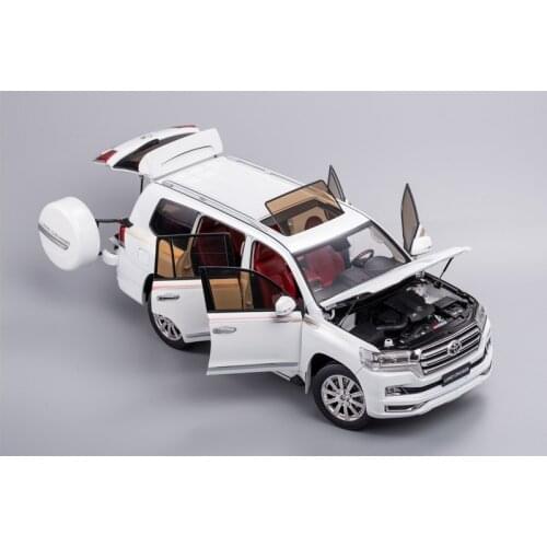 FAW1:18 Land Cruiser Land Cruiser Toyota Land Cruiser Middle East spare tire version LC200 Car Model Collection model