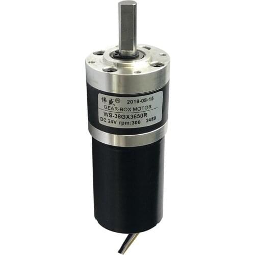 38GX3650R 12V 24V DC brushless planetary gear reducer motor, 5-950RPM