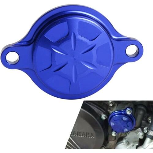 NICECNC Oil Filter Cover Cap For Yamaha YZ250F YZ450F YZ250FX YZ450FX WR250F WR450F 10-2017 2018 YZ WR 250F 450F YZ 250FX 450FX