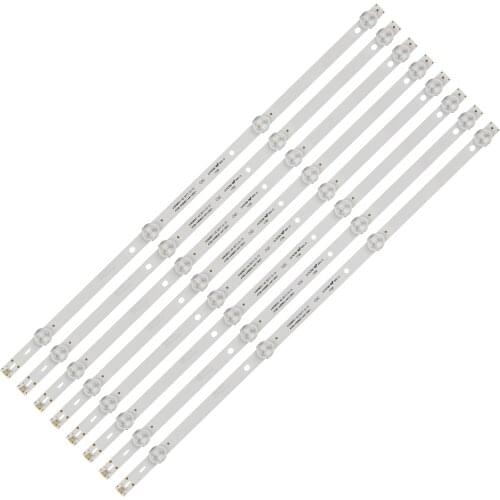 New 8 PCS/set LED Backlight strip for 49U5070 49PUF6032 49DL4012N K490WDC1 A4 4708-K49WDC-A4113N01 A2213N01 K490WDC2 K49WDC