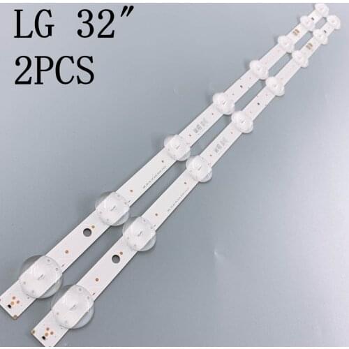 LED Backlight strip 8 lamp For LG 32"TV HC320DXN-ABSL1-A142 2143 SSC_32LJ61_HD_8LED S 32LC510U 32LM63 Y19