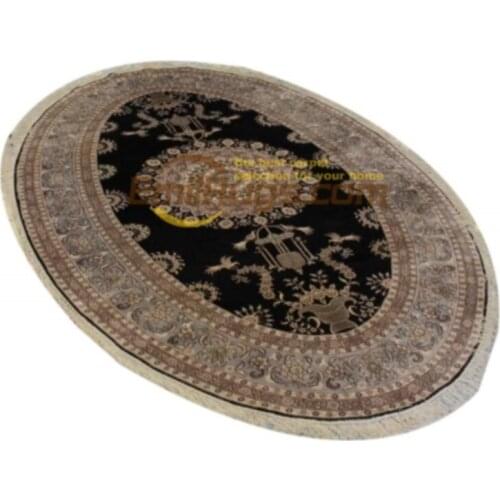 Top quality tufted carpets for sleeping room handmade kashan silk rugs pray